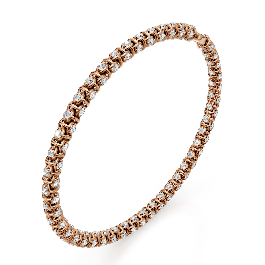 Golay Soft-Mesh-Armband mit Diamanten 0,03 ct rosa BD540D003R-175-24345110089