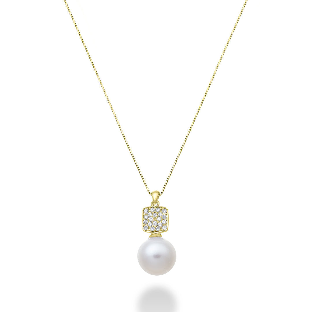 Mikiko cl 18k carré fw 8/8.5 ct.0.12 or jaune MD1093O1FABI080