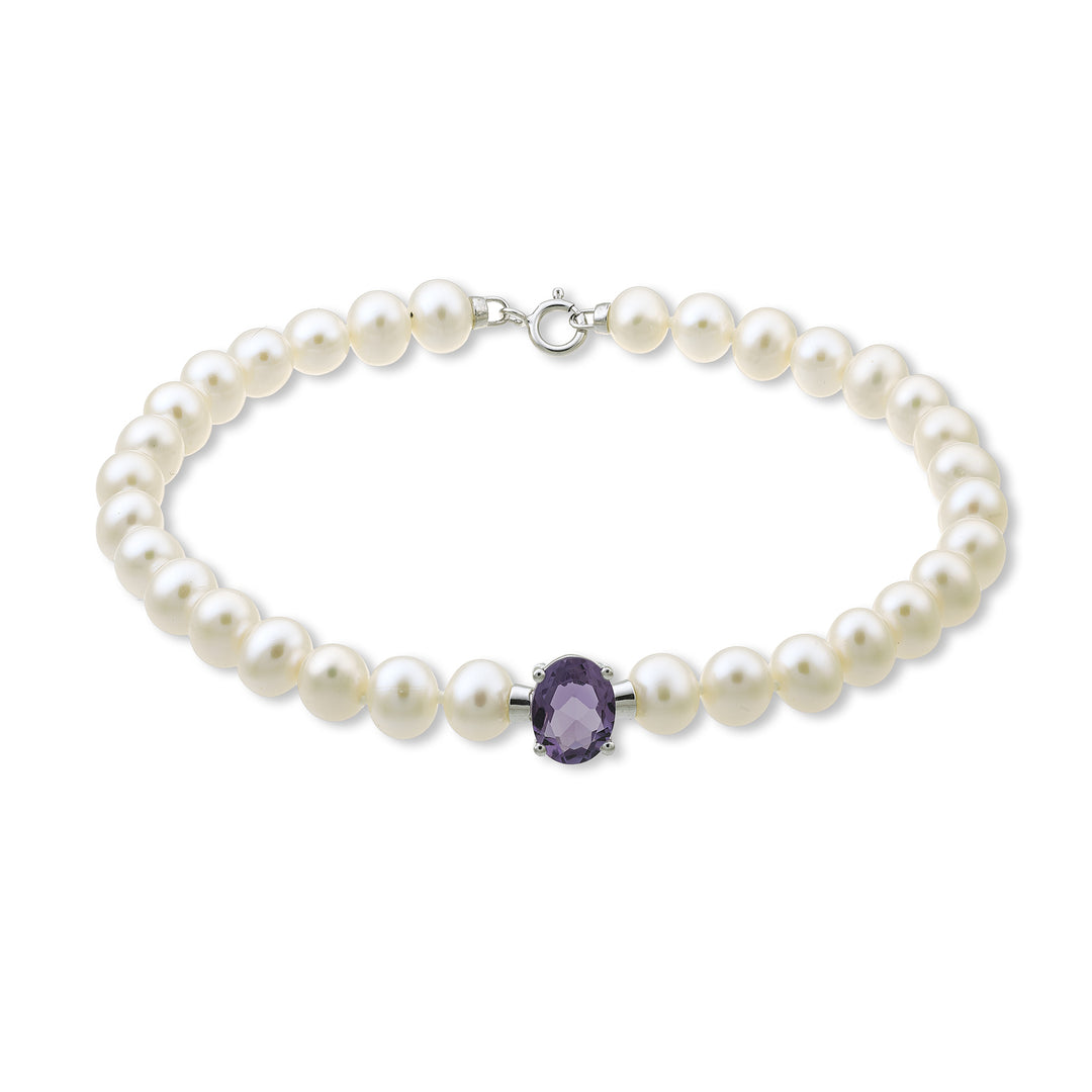 Nihama br 18k fw 5-5,5 ovaler Amethyst 6x8 ct.1,10 Federring NB1017O4AMET50