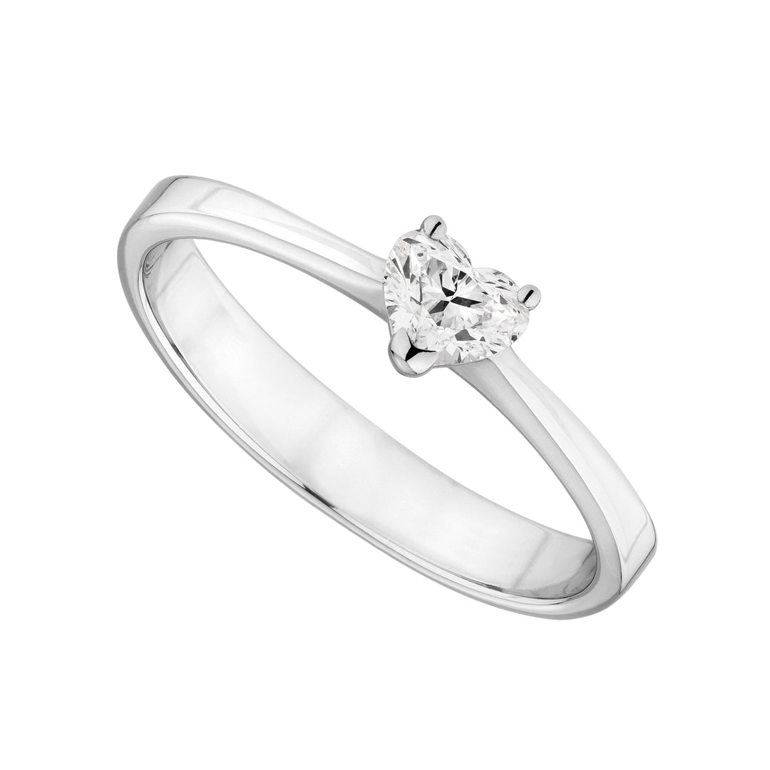 World Diamond Group anello solitario cuore cent. 0,20 ASC001DI2-19007110031