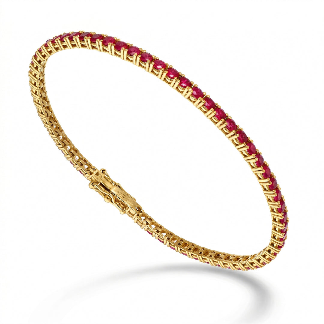 World Diamond Group br. tennis light wire bezel with rub. ct 0.01 each BTF800RU0011-175-26089110232