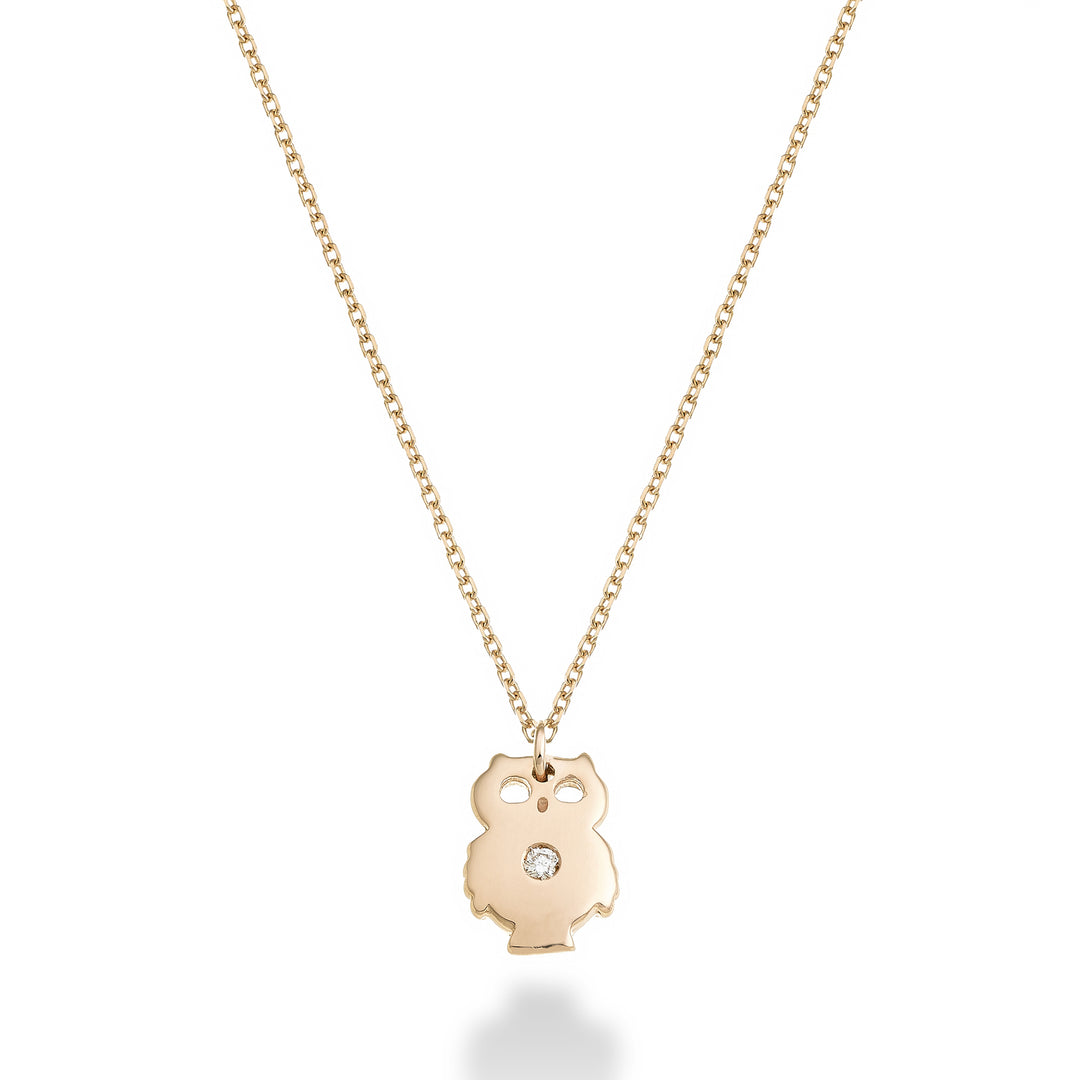 Mikiko cl 18k gufo ct.0,01 oro rosa MD5132O3BR001