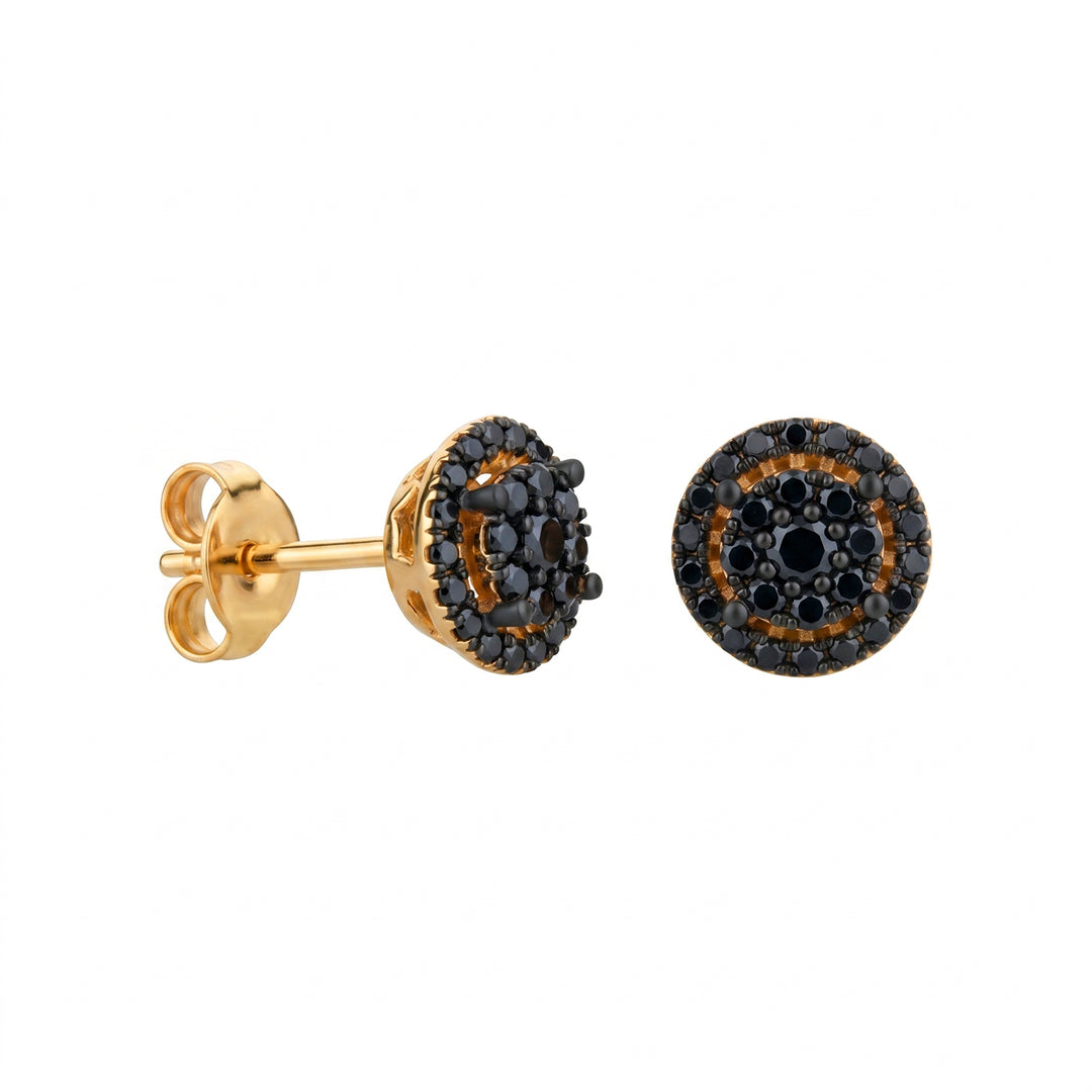 Golay orecchini con diamanti black ct. 1,04 OCT014BK3