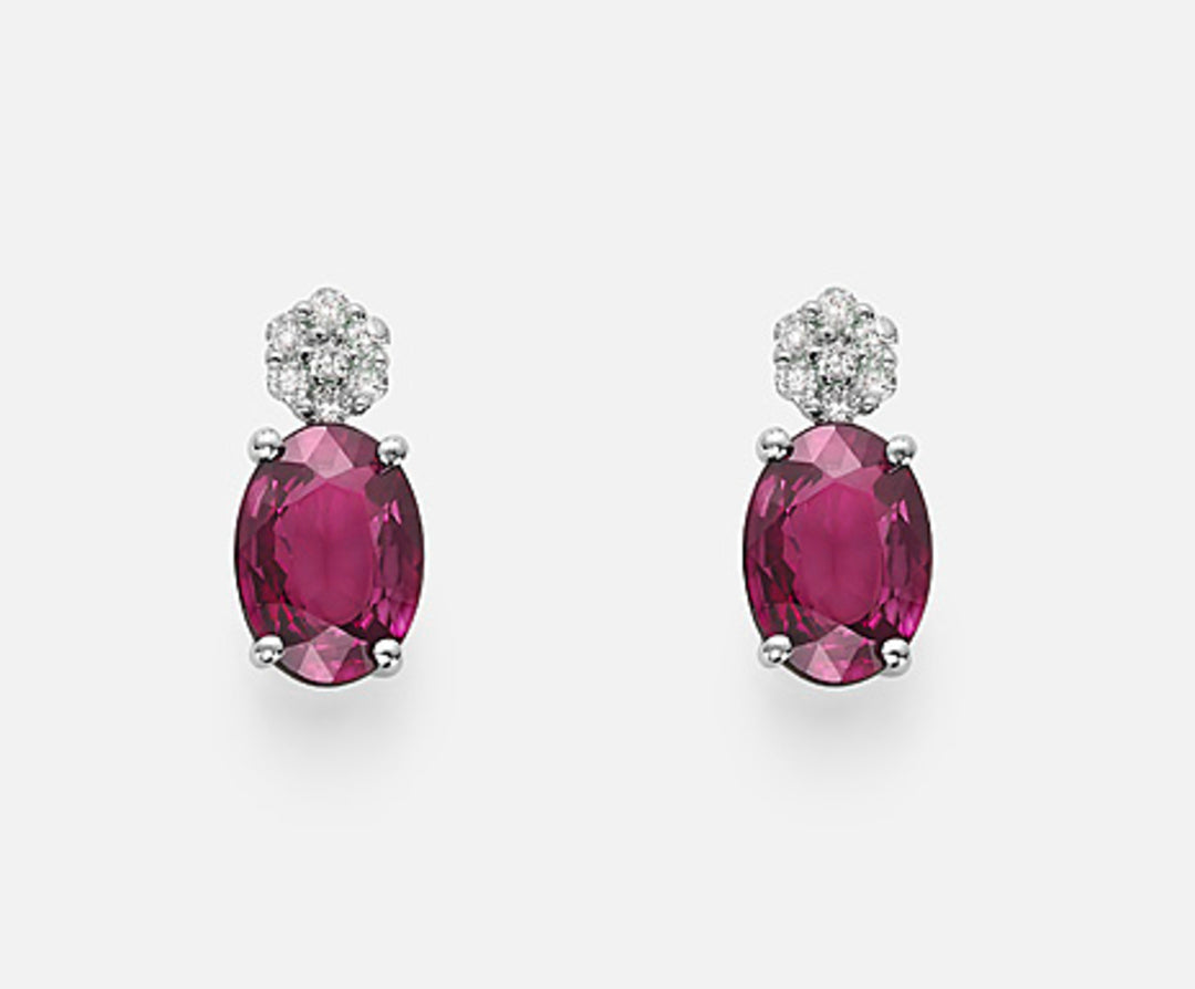 Mikiko or 18k rubino ovale 7x5 ct.1,80 diam. ct. 0,08 MO5014O4RBC
