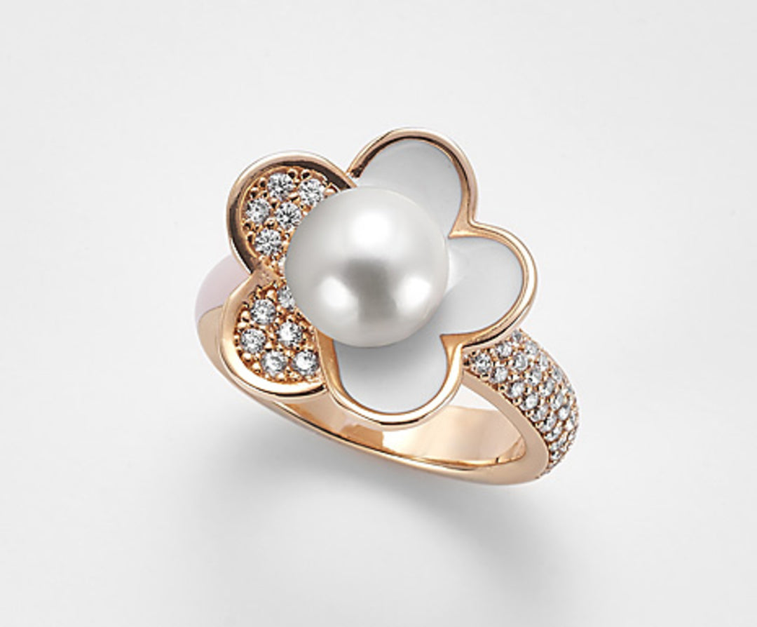 Nihama an ag925 fw bot 8,5/9 gemme swarovski émail blanc NA7156A3BIANCO0