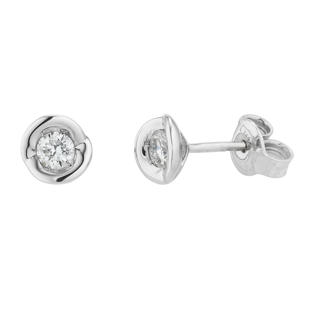 World Diamond Group calla light point earrings OIM34-26155110159