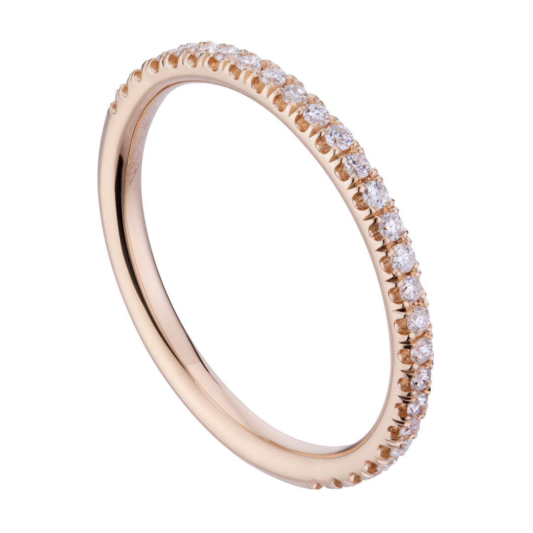 Bague éternité Golay 1/2 tour total ct. 0,22 AET016WDI0-19212110016