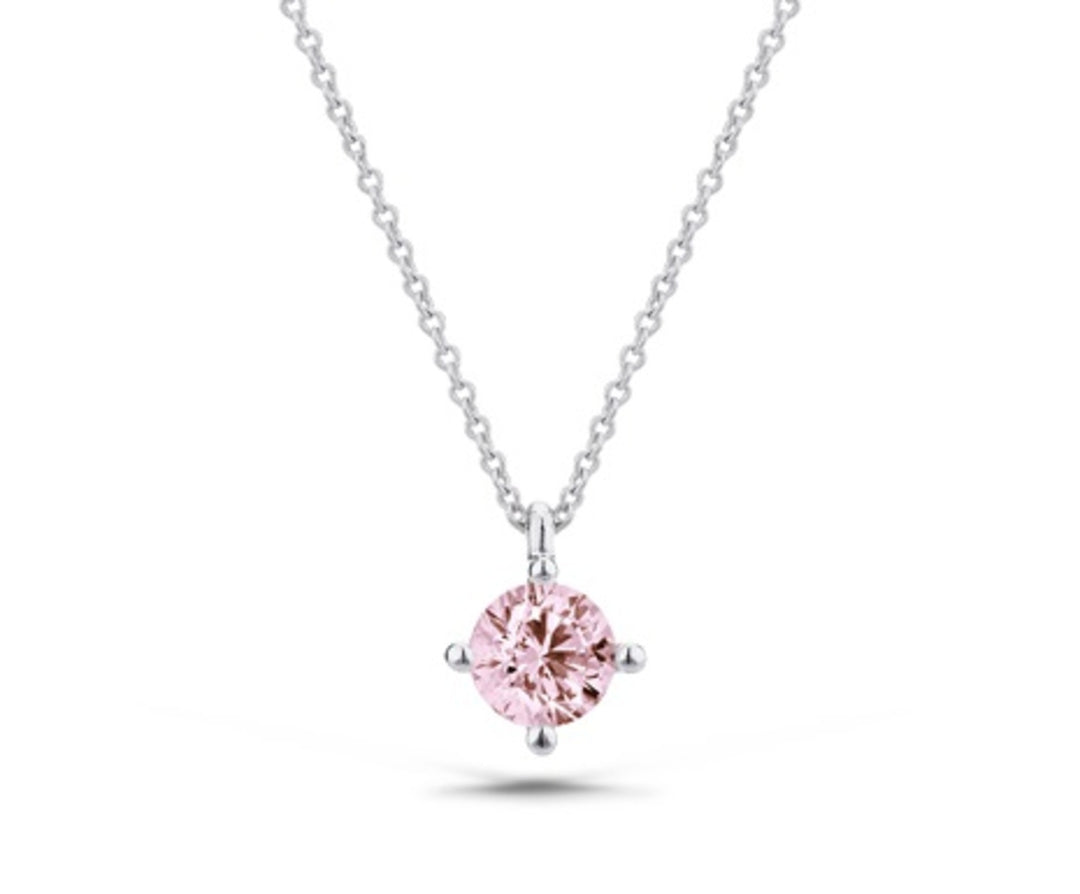 Nihama cl ag925 lab g.d. 0.10 ct f. pink NXDAGCL004A4RS010