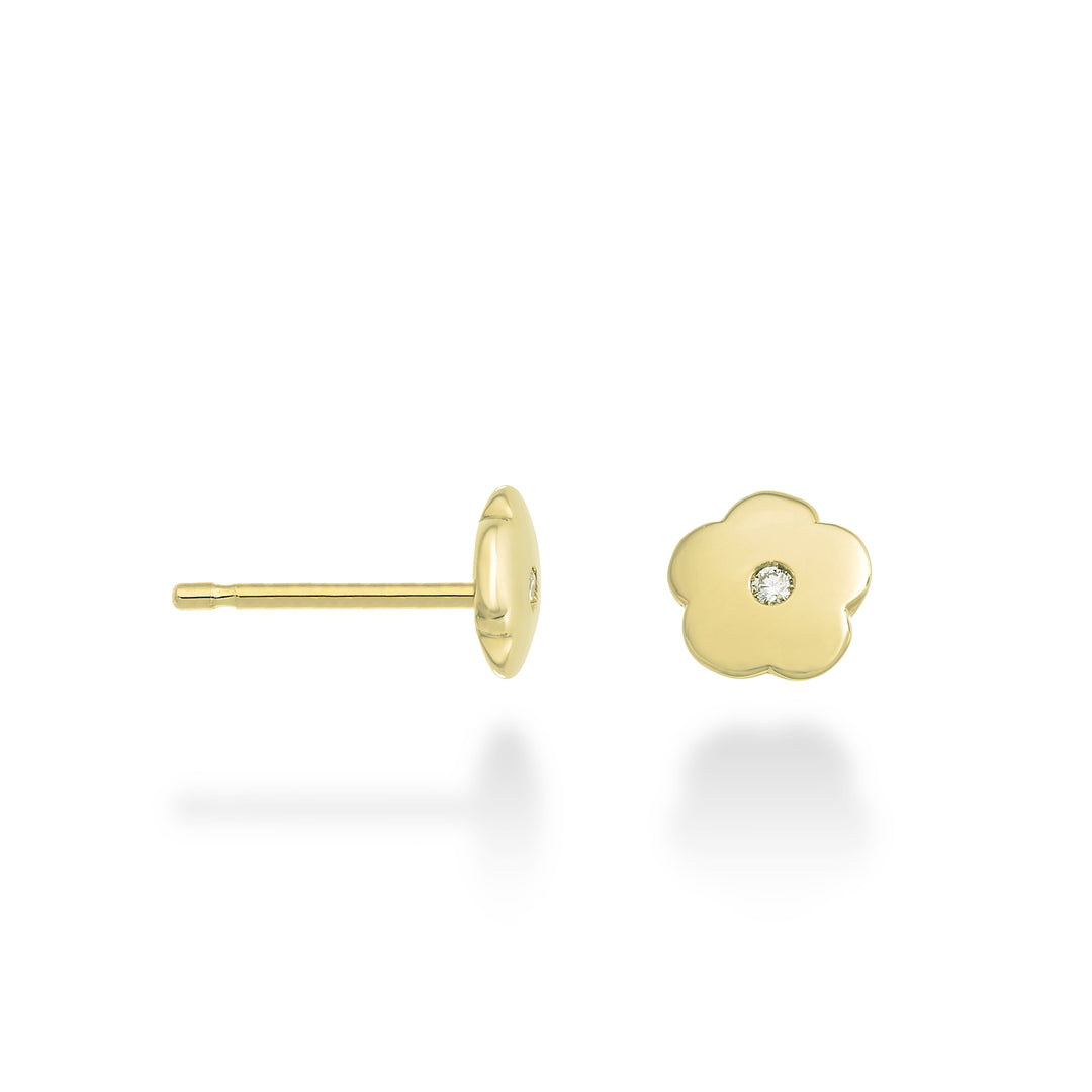 Mikiko oder 18 Karat Blume 0,02 ct Gelbgold MO5109O1BR002