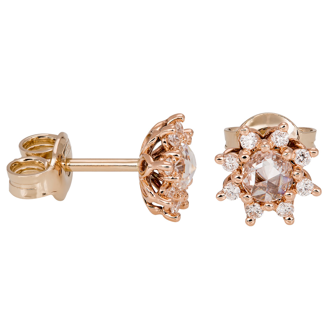 Golay rosecut flower earrings OPV010DI-17257110086