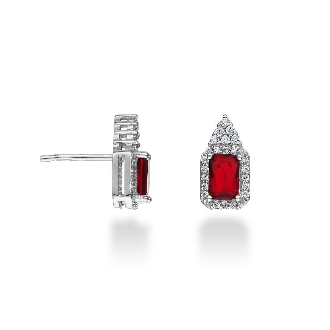 Mikiko or ag925 gem swarovski bianchi e rossi MO7597A4ROSSO00