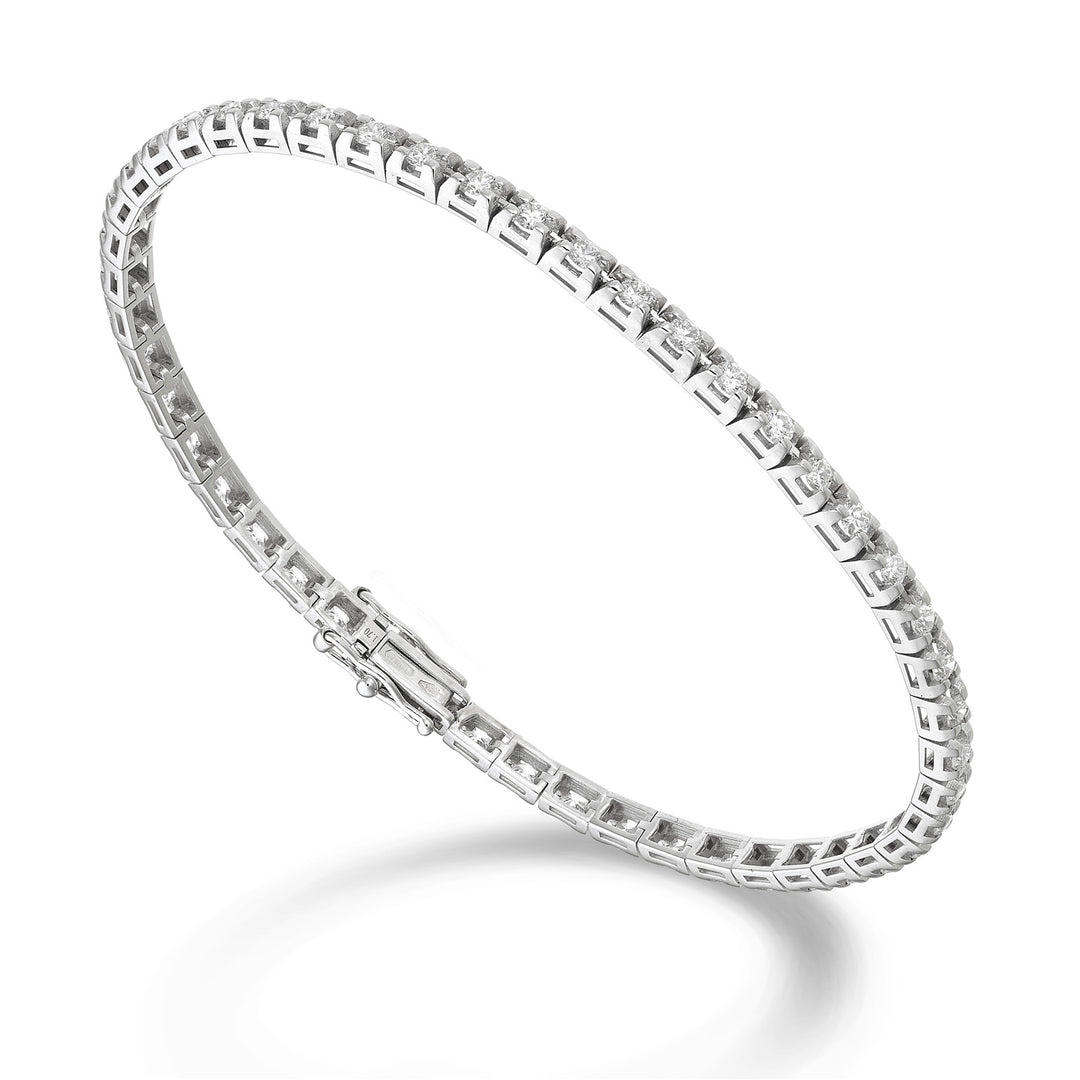 World Diamond Group bracciale tennis cast. piramide light ct 0,01 cad BTP801D0010-170-26012110161