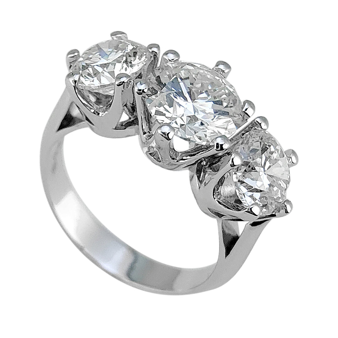 Bague trilogie scalaire Golay - lunette antique 5 griffes AGITRS1830DI-23277110072