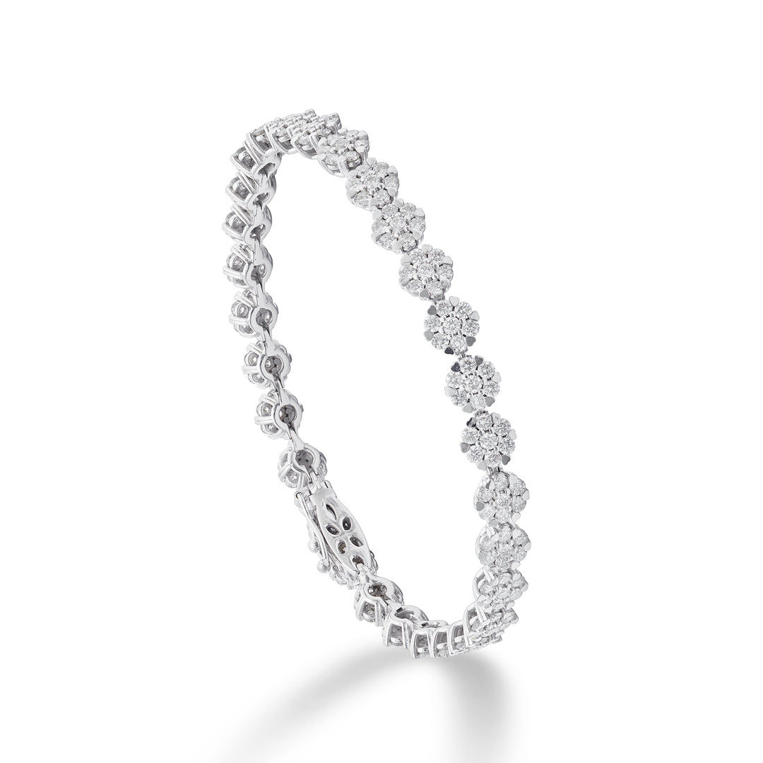 Golay bracciale tennis castoni multipietra con diamanti BTCM001D350-22355110014