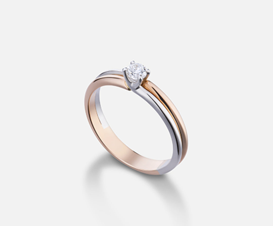 Nihama und 18 Karat ct.0,16 NA5097O7BR016