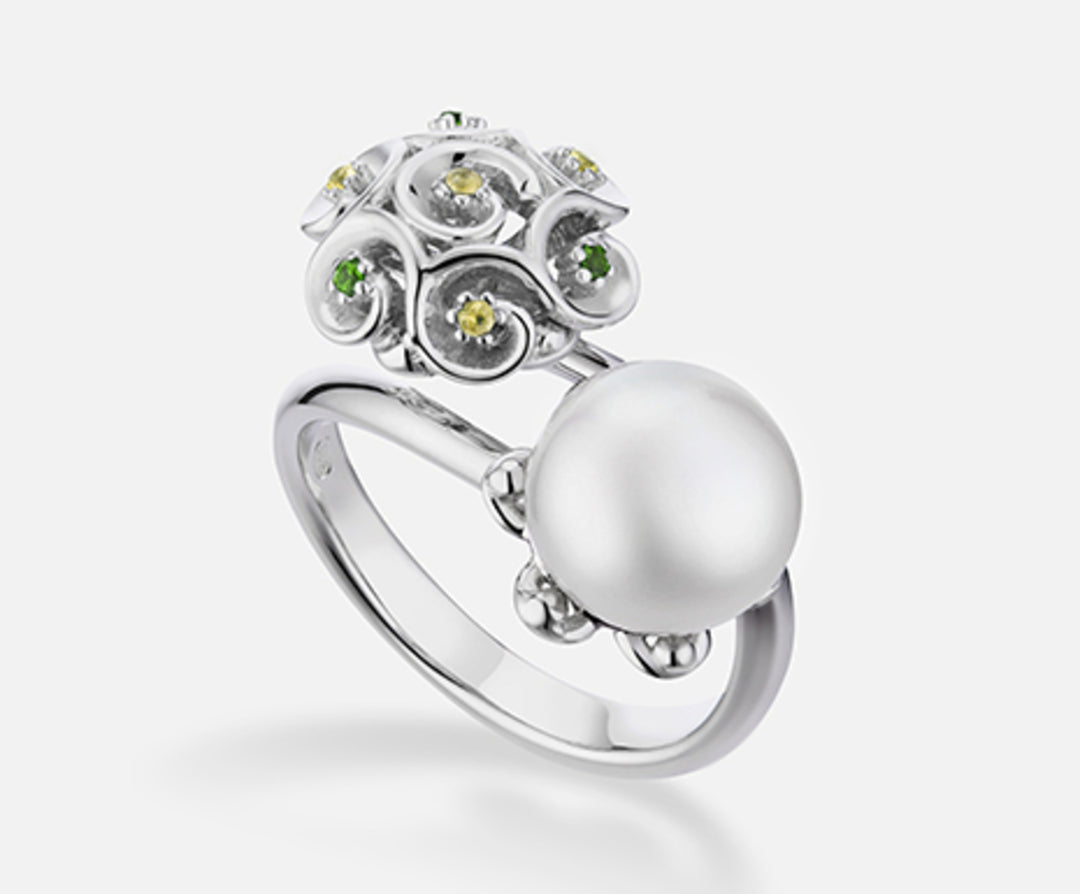 Mikiko an ag925 fw bot 9,5/10 gem swarovski verdi MA7178A4VERDE00