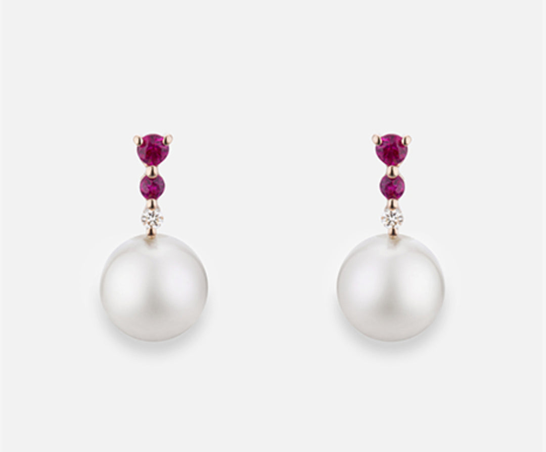 Mikiko or 18k fw 7/7,5 dia ct.0,03 rubini ct.0,15 MO1505O3FABI070