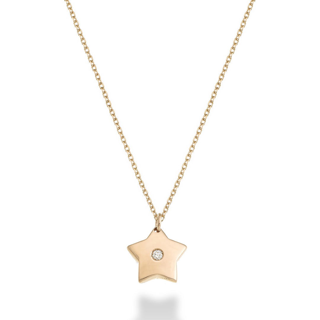 Mikiko cl 18k stella ct.0,01 oro rosa MD5128O3BR001