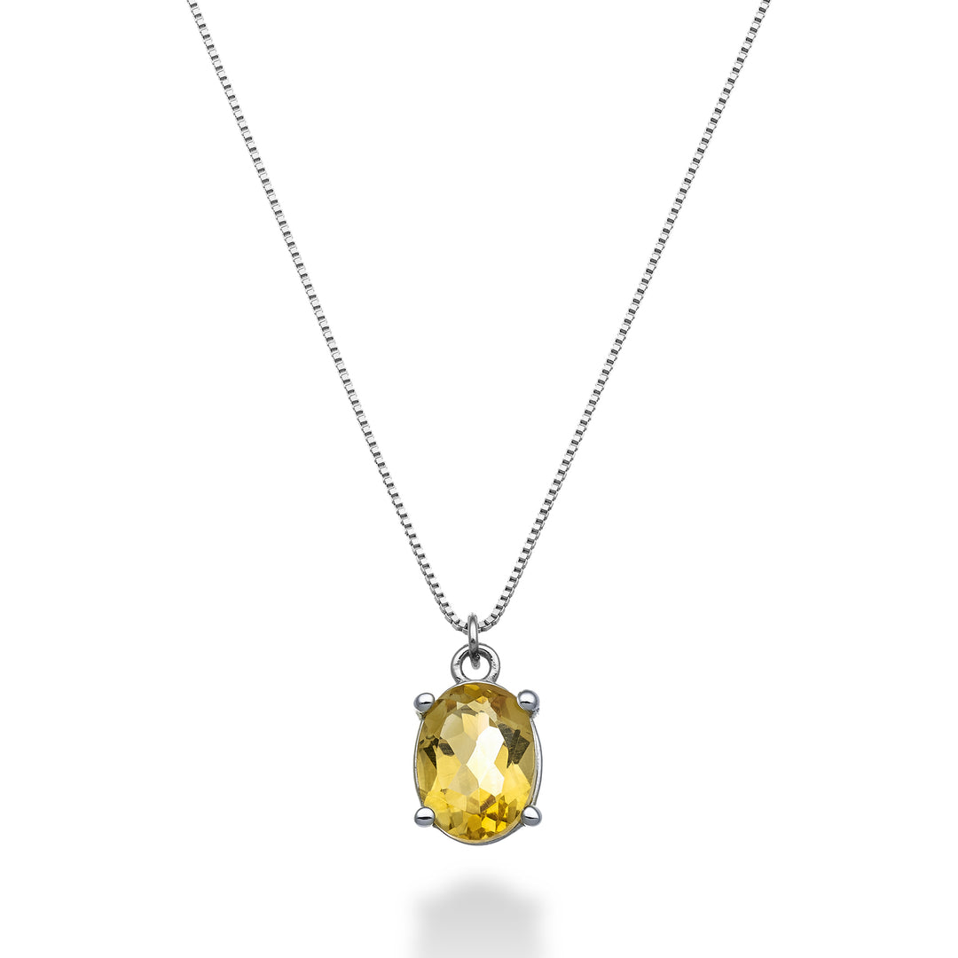 Mikiko cl 18k citrine ovale 8x6 ct.1,10 MD5142O4CITR