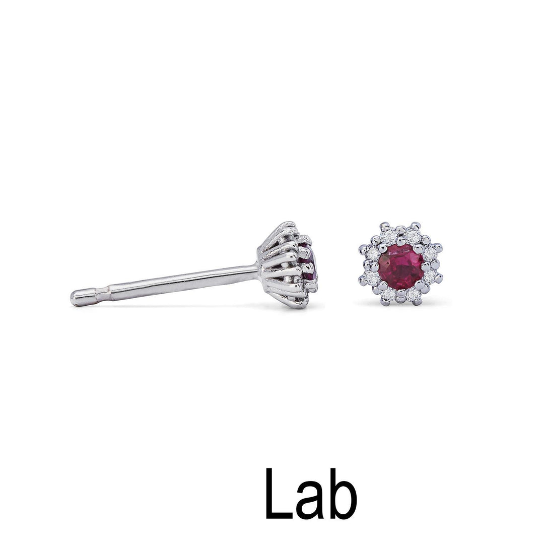 Mikiko or 18k rubino lab ct.0,16 diam. ct.0,08 mis.1 MO5066O4RBL016