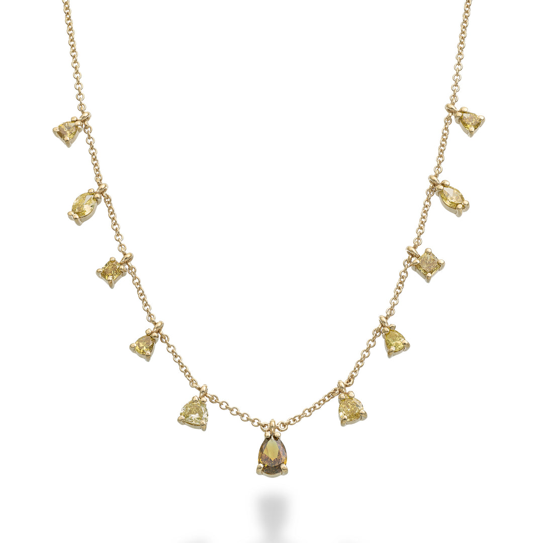 Golay collana diamanti fancy forme miste GCL745DFY-25213110005