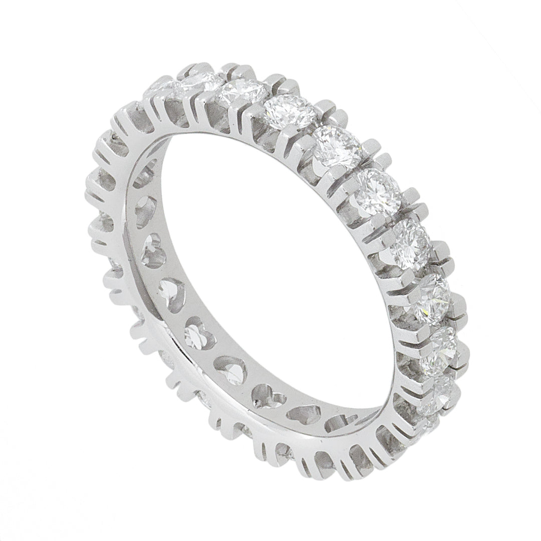 Golay anello girodito lineare cuori AET001150WDI-18043110025
