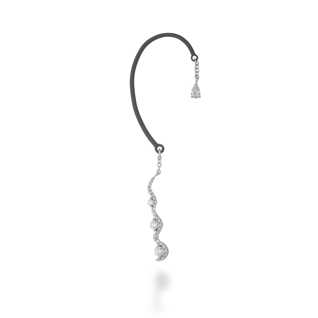 Golay-Ohrring für rechtes Ohr, Titanelement OEC806DBDX-26013110146