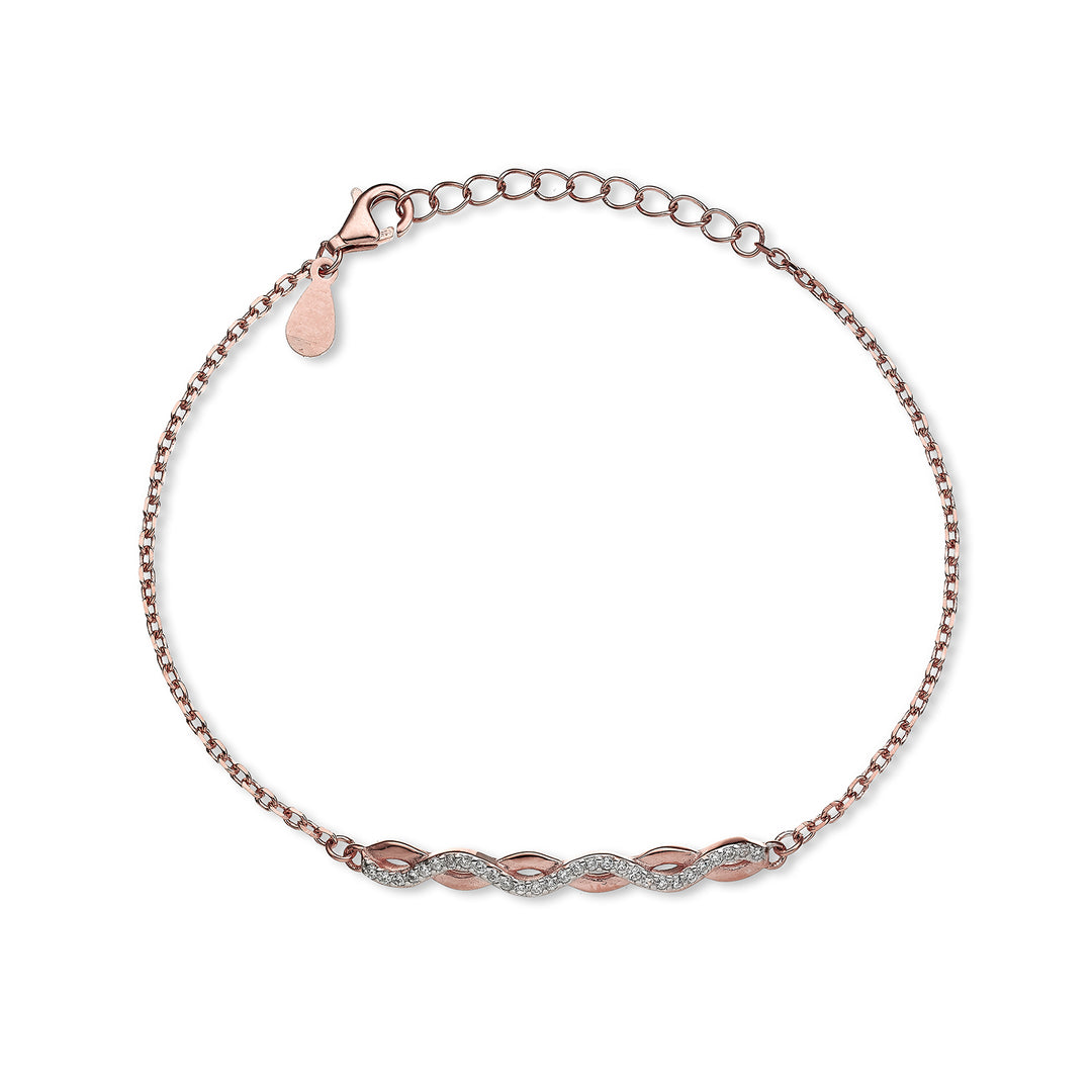 Mikiko br ag925 pierres précieuses swarovski blanches MB7429A7BIANCO0