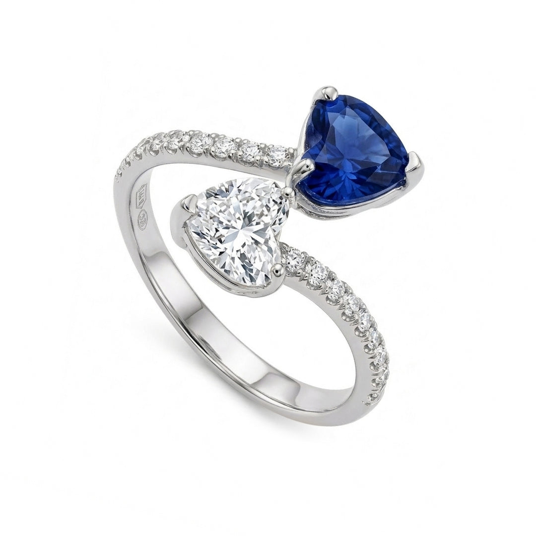 Golay bilogy ring contrary zaf hearts 6x5 and diamond ABL846DZB65B-26072110152