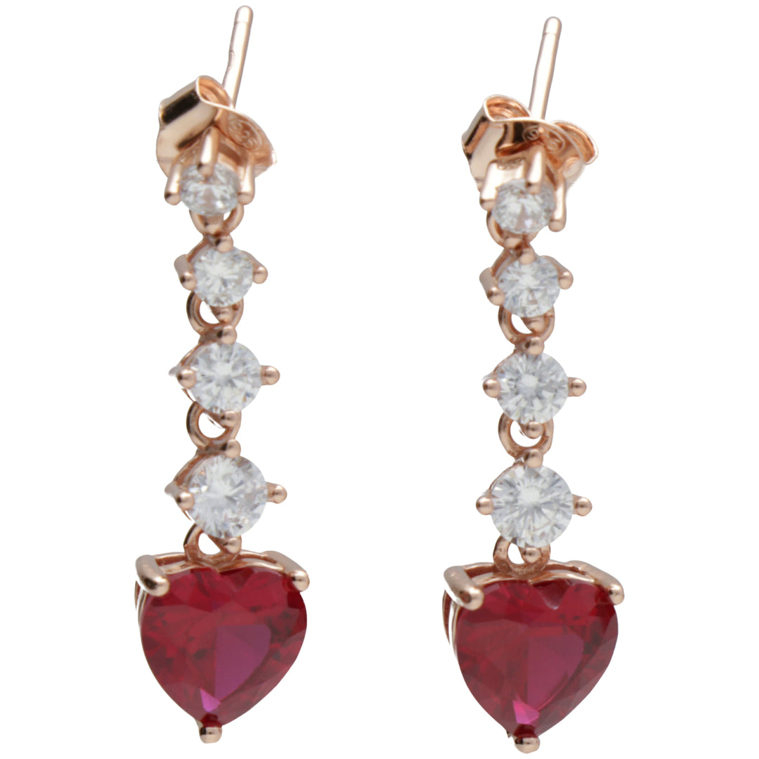 Mikiko or ag925 gem swarovski bianchi e rossi MO7641A3ROSSO00