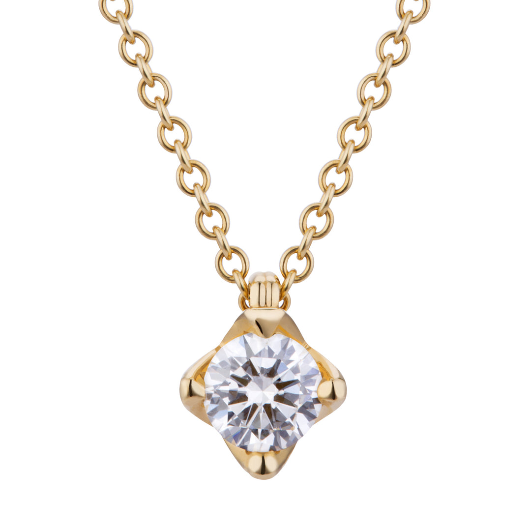 Golay girocollo punto luce 4 punte oro giallo PL011GWDI-17010110078