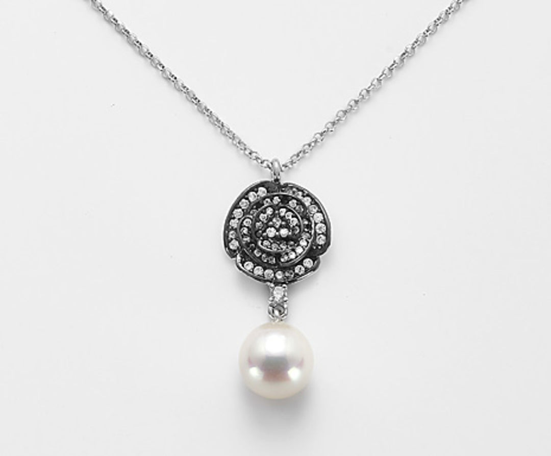 Nihama cl ag925 fw drop 9/9,5 gem swarovski bianchi ND7509A7BIANCO0