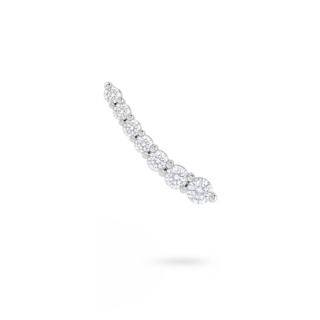 Golay Multi-Stone-Komma-Skalar-Ohrring 0,26 ct rechts OMP869DBDX-26142110145
