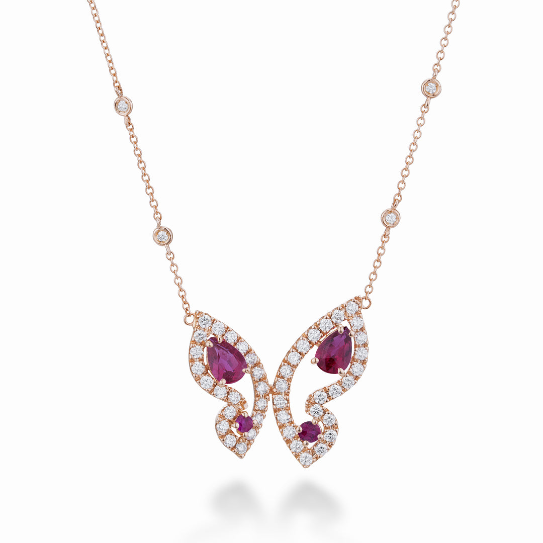 Golay large mariposa choker with rubies and diamonds GFFA008DIRU-22259110059