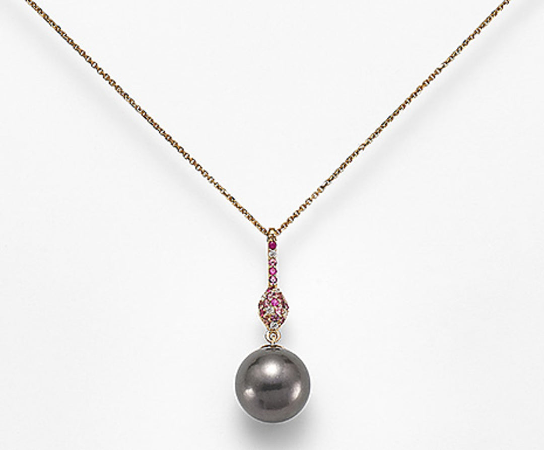 Nihama cl 18k sspb 11/12 ct.0.06 rubies ct.0.071 tourmalin a ct.0.07 rhodolite ct.0.09 ND0986O3SANE110