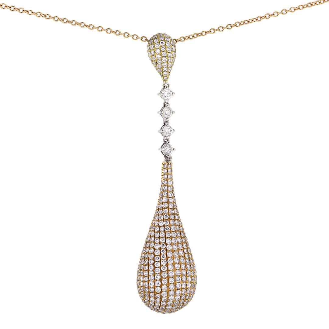 Golay girocollo pave oro rosa bianco giallo GEJE3345B-10245000016
