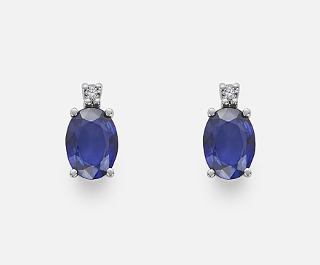 Mikiko or 9k oval sapphire 7x5 ct.1,60 diam. 0.03 ct MO5024R4ZFD