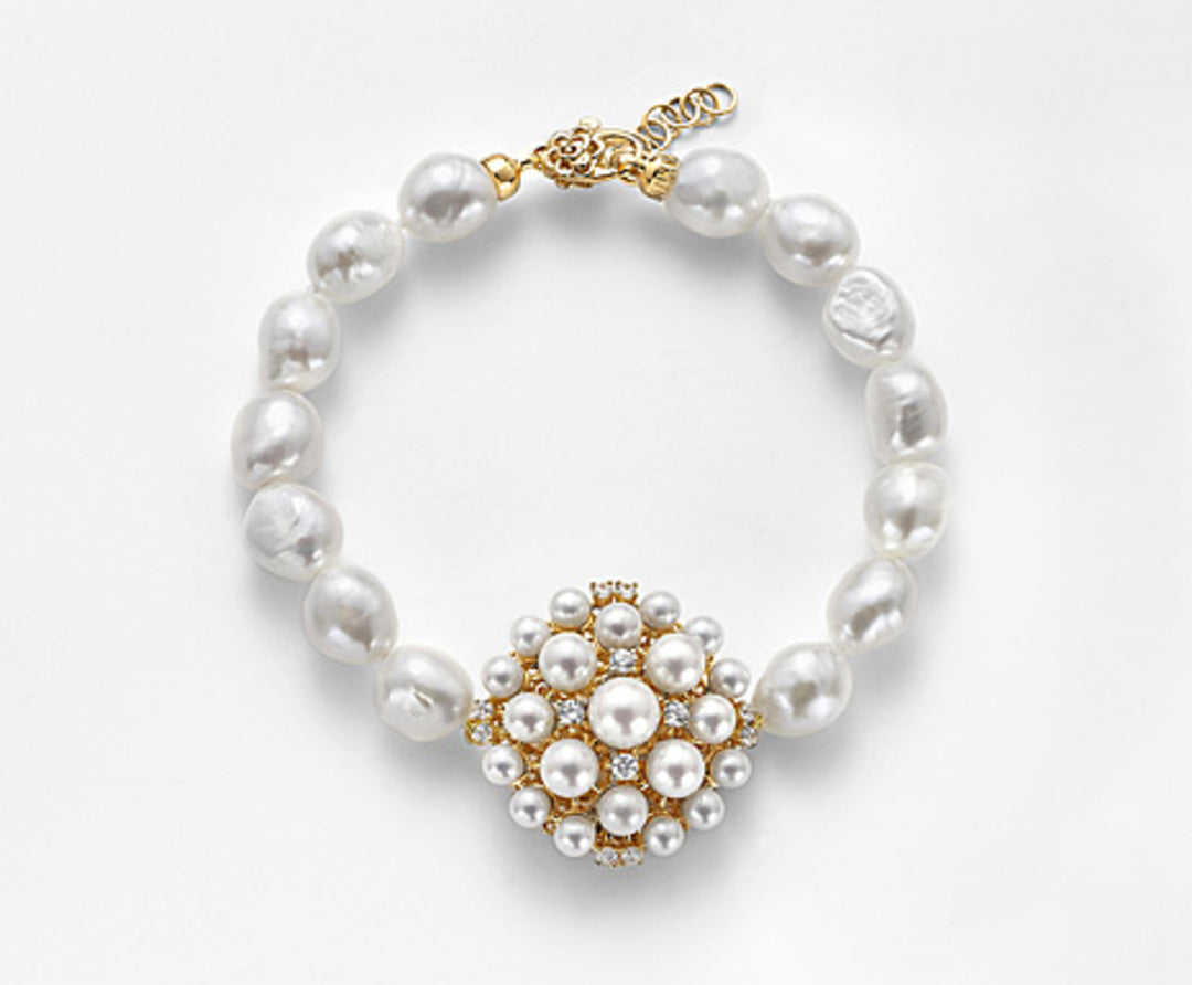 Mikiko br ag925 fw barre 9/10 zircons blancs MB7350A1FDBI910