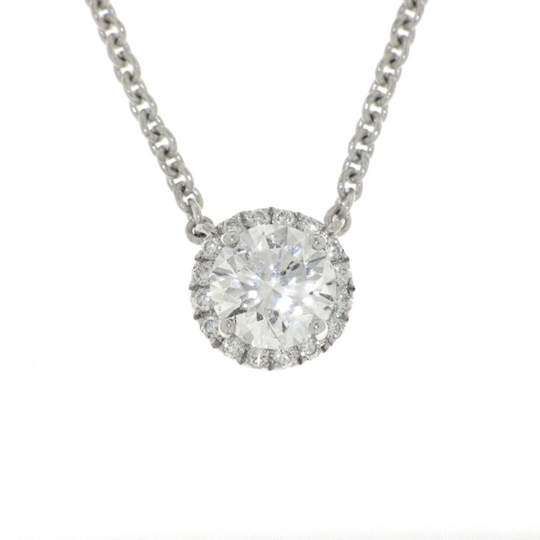 Collier Golay avec pendentif rond 0,50ct avec contour GGEN0864-25036110123