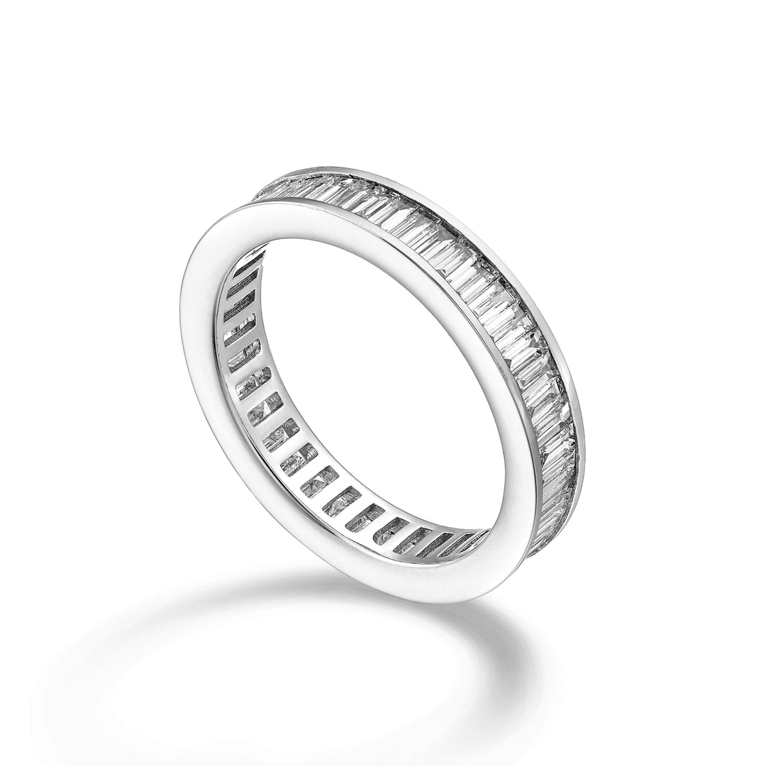 Bague track Golay avec diamants taille baguette AET074DI1-21301110153