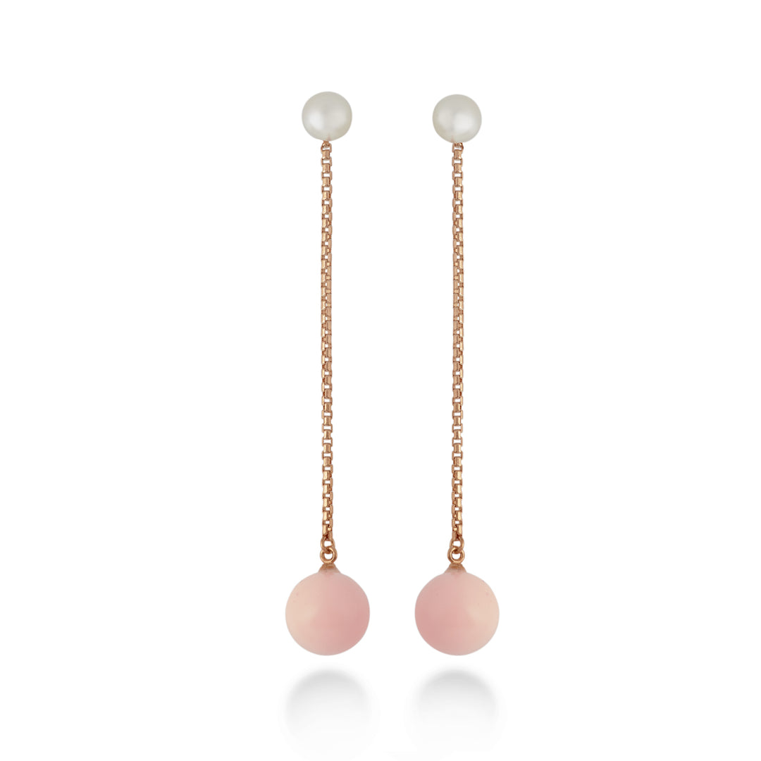 Nihama ou ag925 fw bot 7,5/8 aggloméré corail rose 10mm NO7635A3CORAL