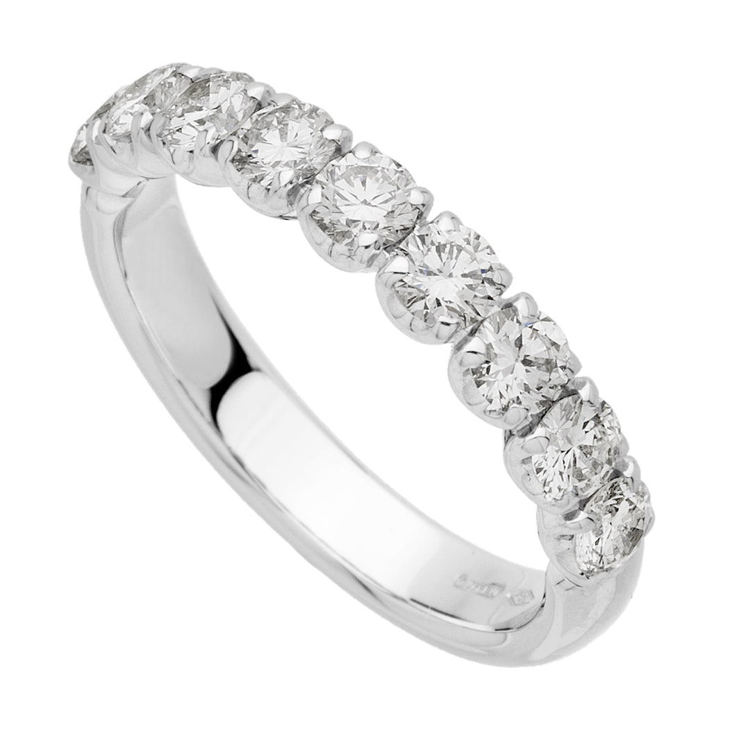 Golay half round eternity ring with stones 0.78 ct AFP1226MG-25337110195