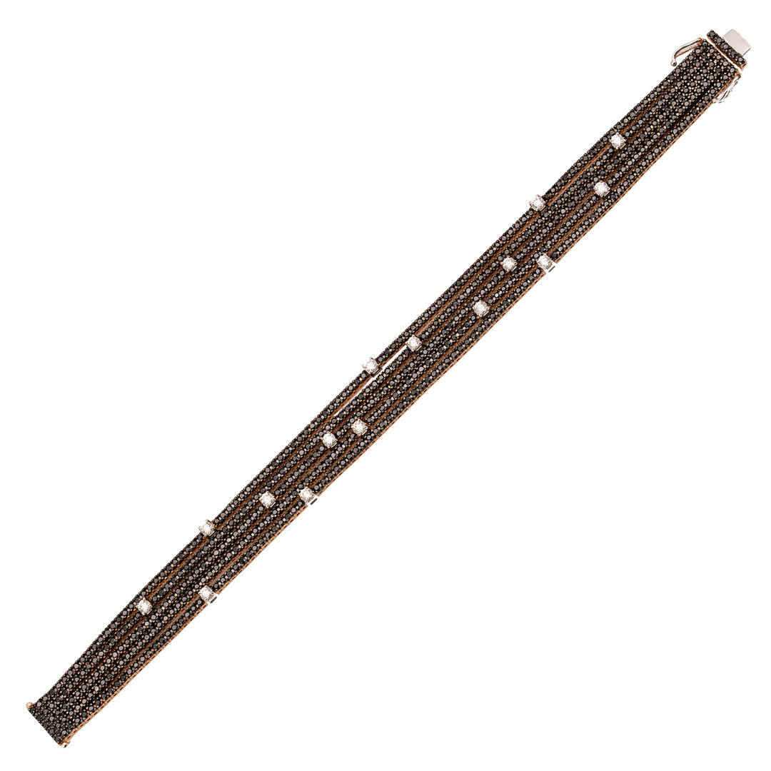 Golay tennis square 5 rows 1/2 black+white spots 2pt BCR5F-B0,5W5-18155000067