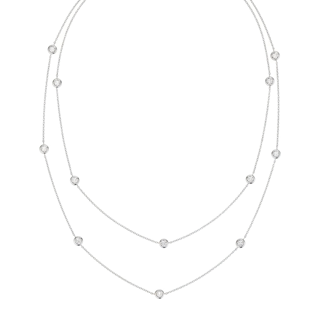Golay tiffany choker with 15 buttons 100 cm GNETIF240-24141110029