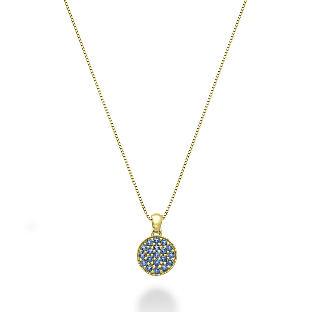 Mikiko cl 18k saphirs ronds 0,14 ct or jaune MD5165O1ZFR