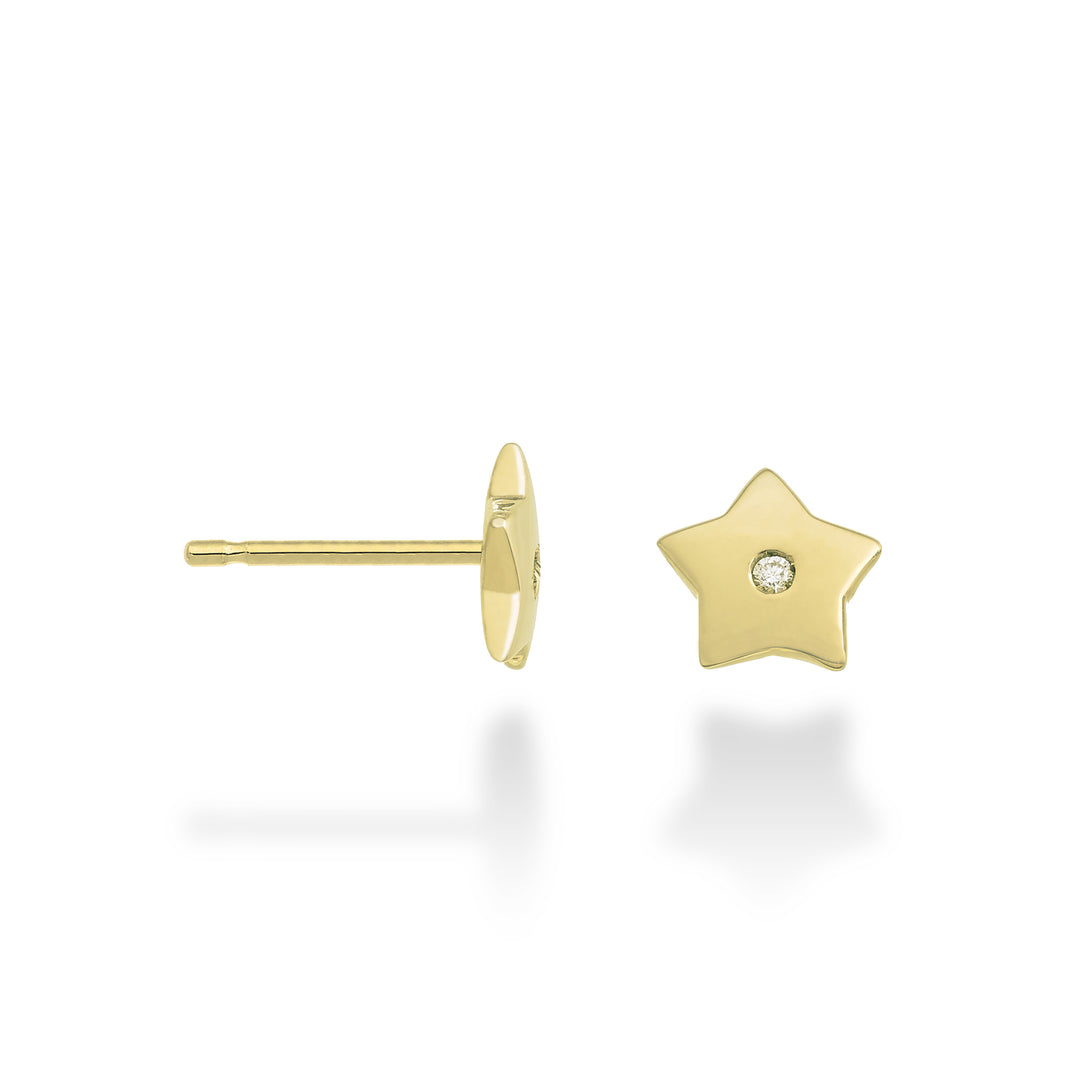 Mikiko ou étoile 18 carats Or jaune 0,02 ct MO5108O1BR002