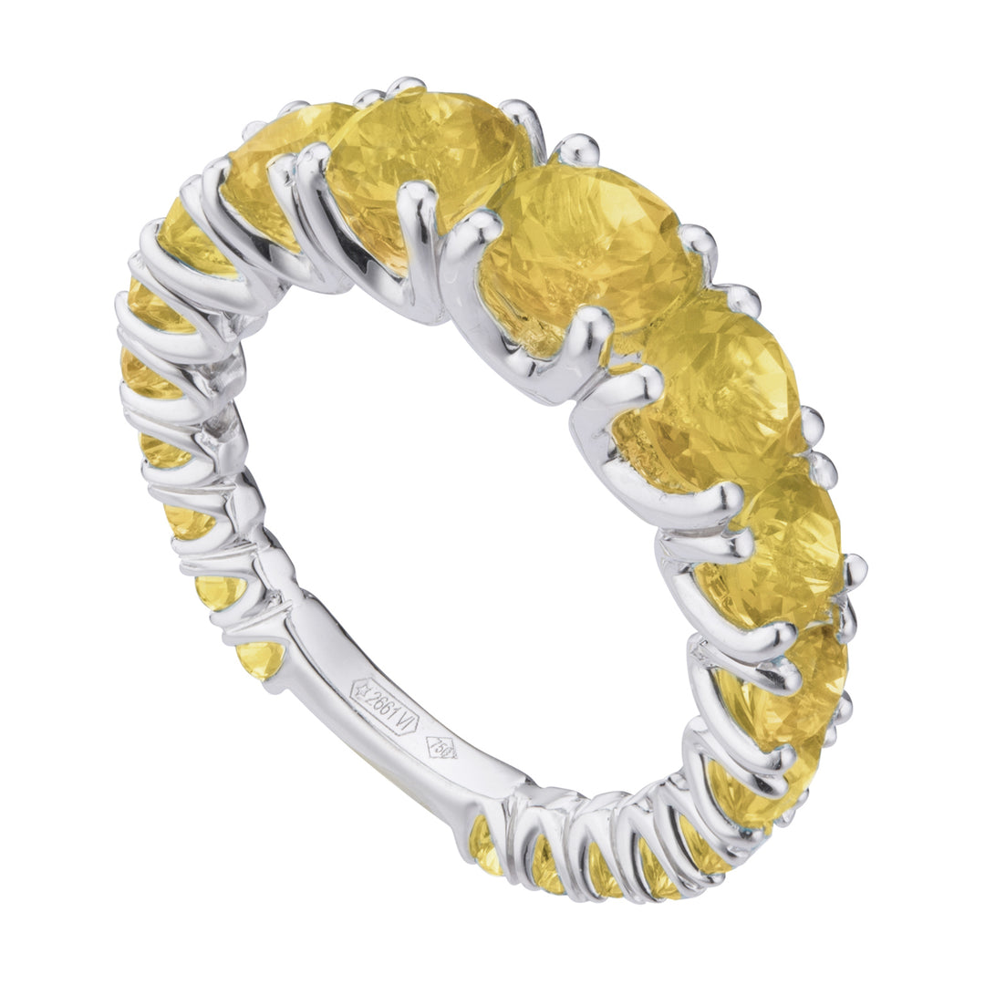 Mikiko an 18kt graduated citrine with white gold bar MXDABIC1498CITO4