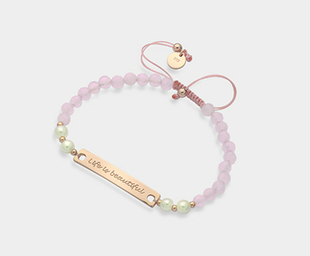 Mikiko br ag925 fw 4/4,5 Rosenquarz MB7336A3ROSA000