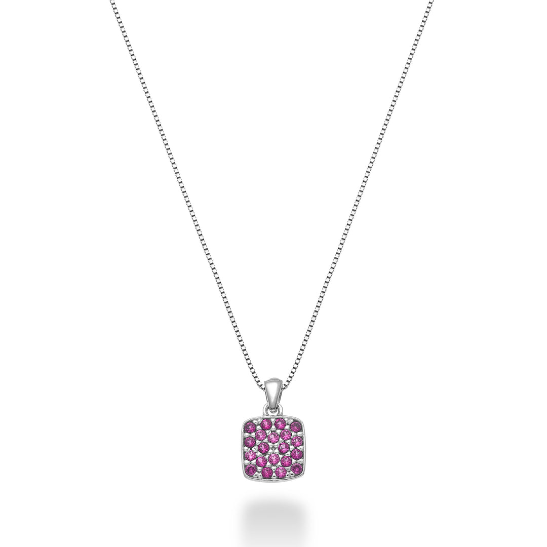 Mikiko, 18 Karat Rubin, quadratisch, 0,12 ct MD5164O4RBR