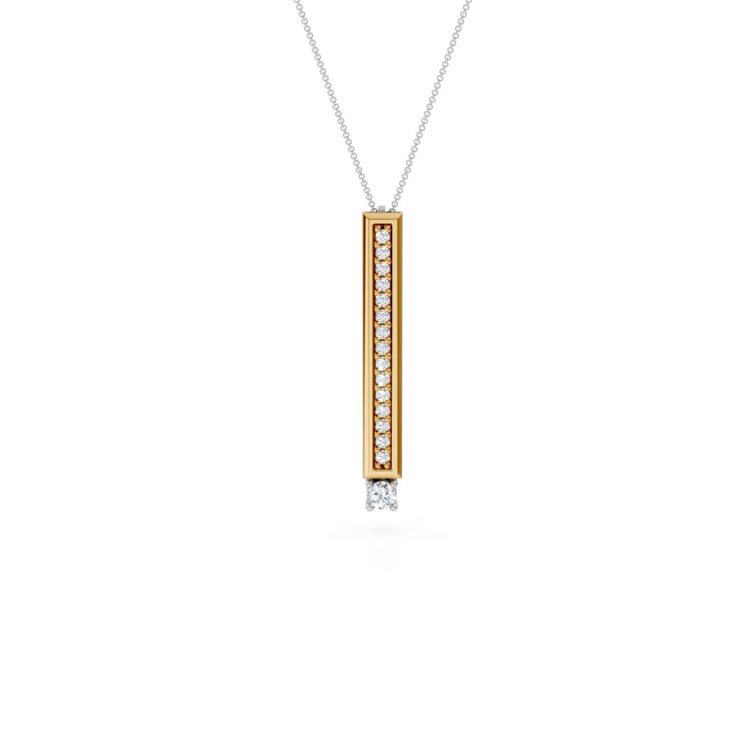 Collier pendentif allumette Golay avec tiroir 2,70 cm GD648D270GB-25357110066